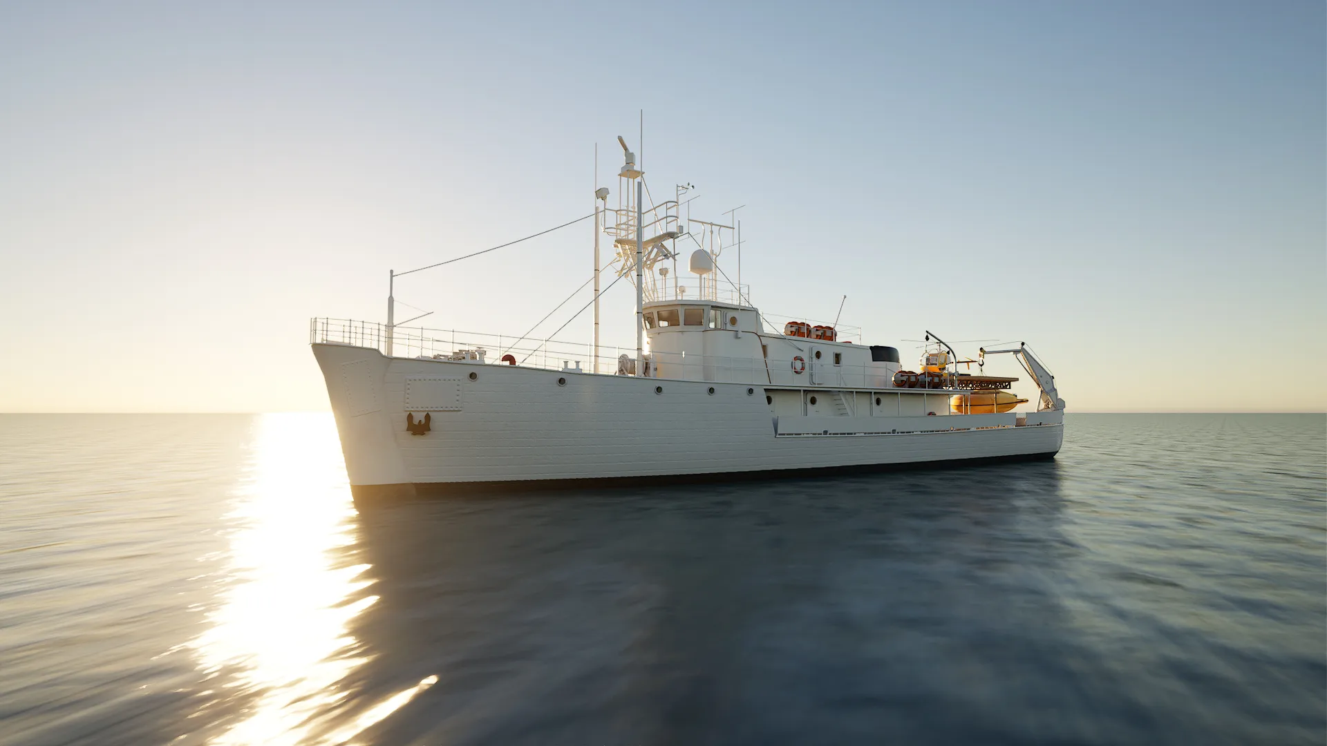 vue du navire Calypso