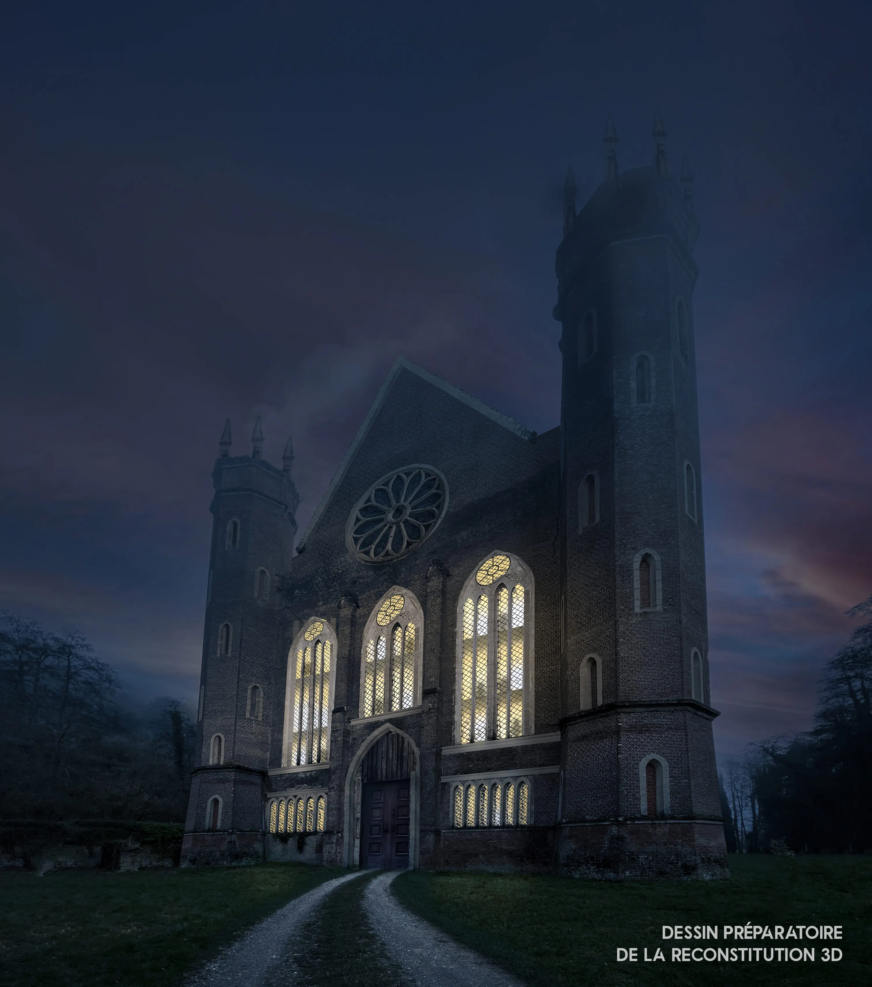 vue 3D extérieure de la filature levavasseur